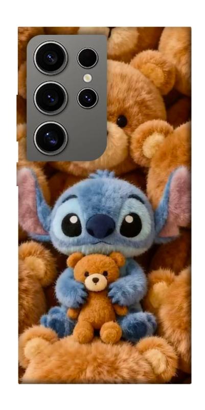 Чохол itsPrint Stitch teddy bears для Samsung Galaxy S24 Ultra, дитячі, купити оптом з доставкою