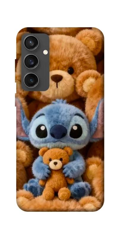Чохол itsPrint Stitch teddy bears для Samsung Galaxy S24 FE, дитячі, купити оптом з доставкою