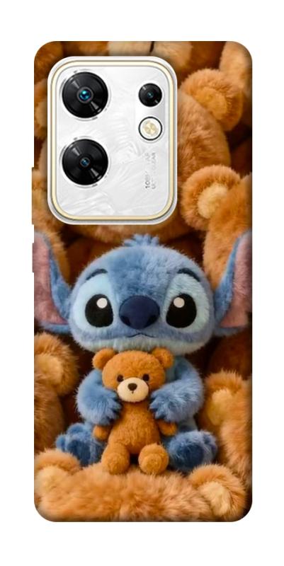 Чохол itsPrint Stitch teddy bears для Infinix Zero 30 4G, дитячі, купити оптом з доставкою