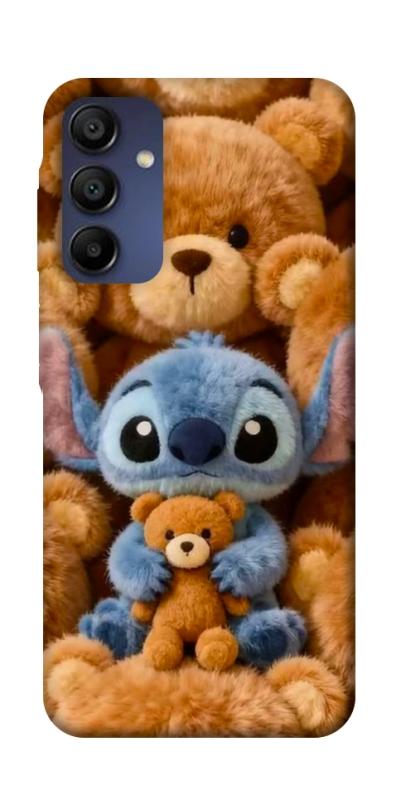 Чохол itsPrint Stitch teddy bears для Samsung Galaxy A16 4G/5G, дитячі, купити оптом з доставкою