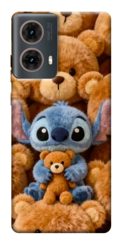 Чехол itsPrint Stitch teddy bears для Motorola Moto G85, детские, купить оптом с доставкой