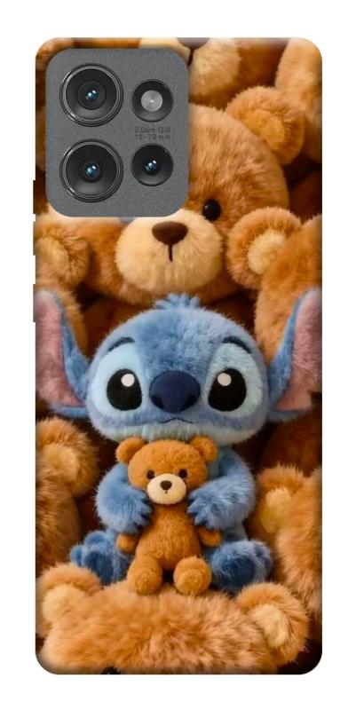 Чехол itsPrint Stitch teddy bears для Motorola Edge 50, детские, купить оптом с доставкой
