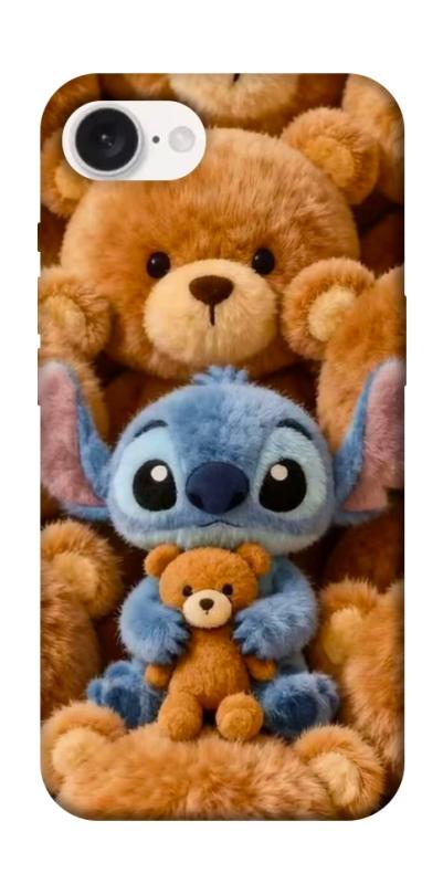 Чехол itsPrint Stitch teddy bears для Apple iPhone 16e (6.1"), детские, купить оптом с доставкой