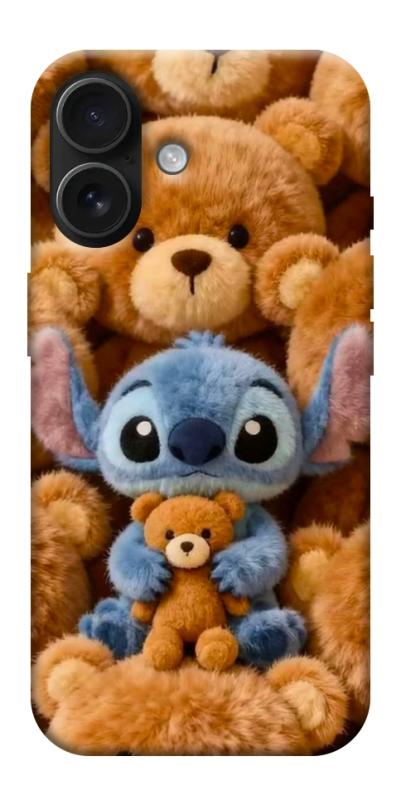 Чехол itsPrint Stitch teddy bears для Apple iPhone 17 (6.3"), детские, купить оптом с доставкой
