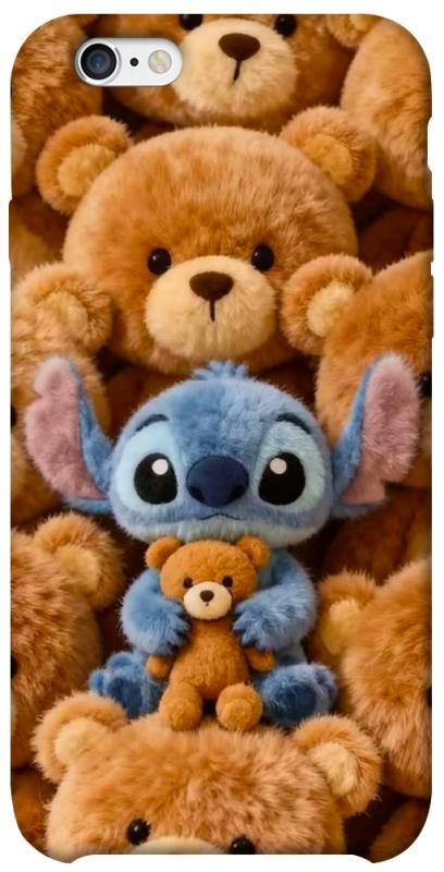 Чехол itsPrint Stitch teddy bears для Apple iPhone 6/6s (4.7"), детские, купить оптом с доставкой