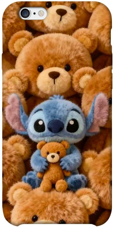 Чехол itsPrint Stitch teddy bears для Apple iPhone 6/6s plus (5.5"), детские, купить оптом с доставкой