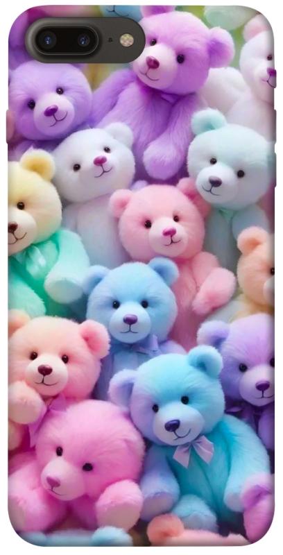 Чехол itsPrint Teddy bears для Apple iPhone 7 plus / 8 plus (5.5"), детские, купить оптом с доставкой