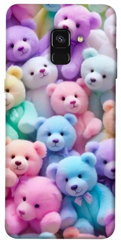 Чохол itsPrint Teddy bears для Samsung A530 Galaxy A8 (2018), дитячі, купити оптом з доставкою