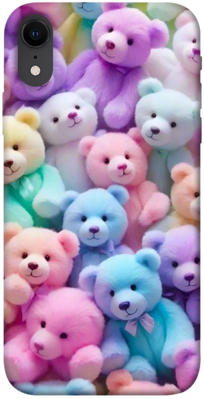 Чехол itsPrint Teddy bears для Apple iPhone XR (6.1"), детские, купить оптом с доставкой