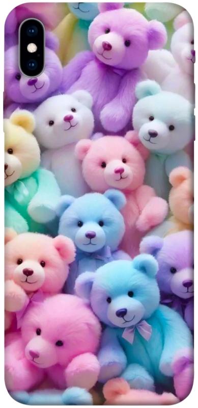 Чехол itsPrint Teddy bears для Apple iPhone XS Max (6.5"), детские, купить оптом с доставкой
