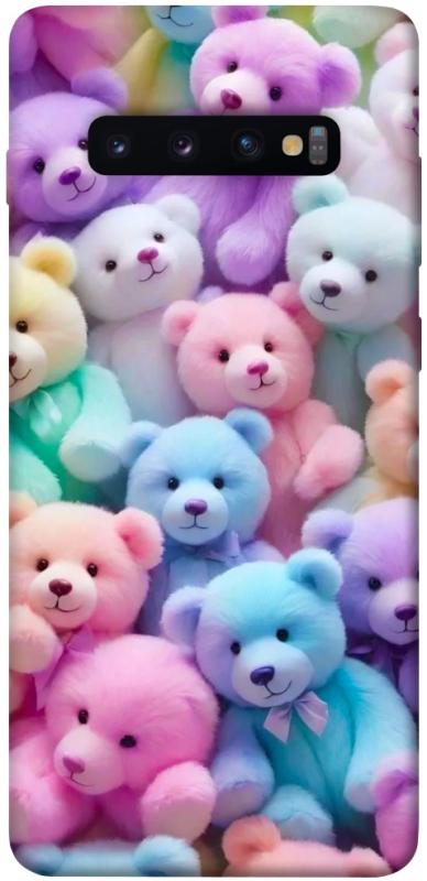 Чохол itsPrint Teddy bears для Samsung Galaxy S10+, дитячі, купити оптом з доставкою