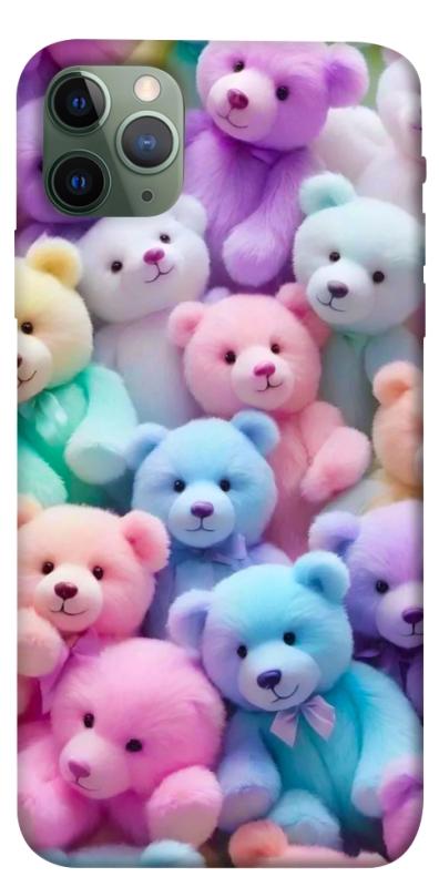 Чехол itsPrint Teddy bears для Apple iPhone 11 Pro Max (6.5"), детские, купить оптом с доставкой