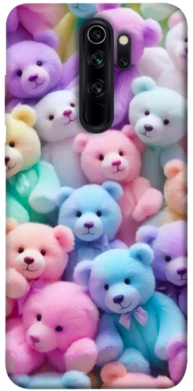 Чохол itsPrint Teddy bears для Xiaomi Redmi Note 8 Pro, дитячі, купити оптом з доставкою