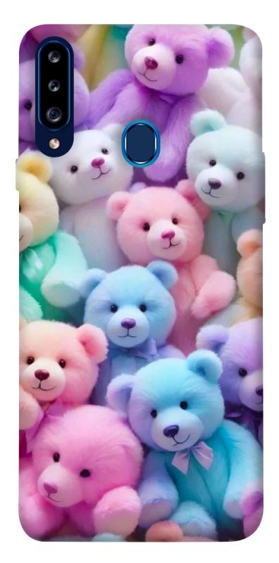 Чехол itsPrint Teddy bears для Samsung Galaxy A20s, детские, купить оптом с доставкой