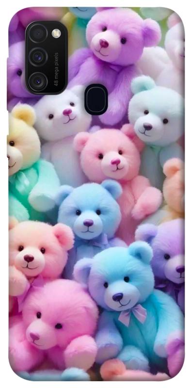 Чехол itsPrint Teddy bears для Samsung Galaxy M30s / M21, детские, купить оптом с доставкой