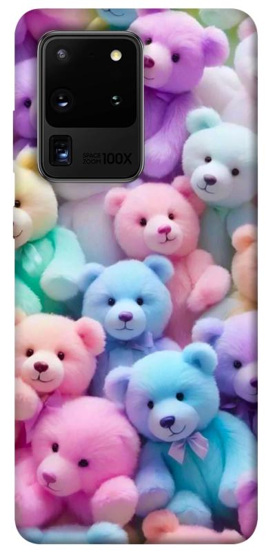 Чехол itsPrint Teddy bears для Samsung Galaxy S20 Ultra, детские, купить оптом с доставкой