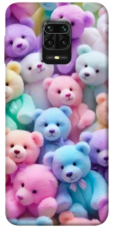 Чехол itsPrint Teddy bears для Xiaomi Redmi Note 9s / Note 9 Pro / Note 9 Pro Max, детские, купить оптом с доставкой
