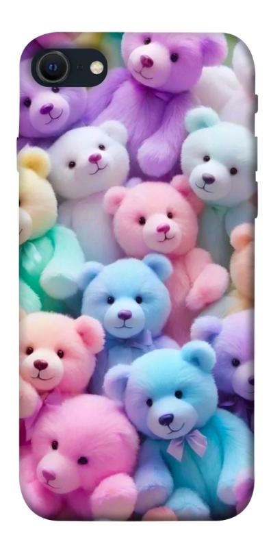 Чехол itsPrint Teddy bears для Apple iPhone SE (2020), детские, купить оптом с доставкой