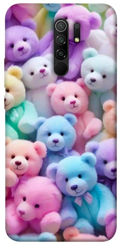 Чохол itsPrint Teddy bears для Xiaomi Redmi 9, дитячі, купити оптом з доставкою