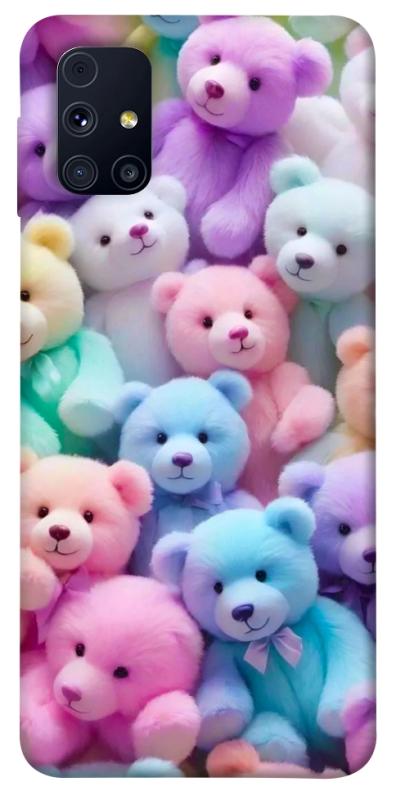 Чехол itsPrint Teddy bears для Samsung Galaxy M31s, детские, купить оптом с доставкой
