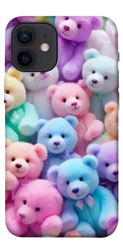 Чехол itsPrint Teddy bears для Apple iPhone 12 mini (5.4"), детские, купить оптом с доставкой