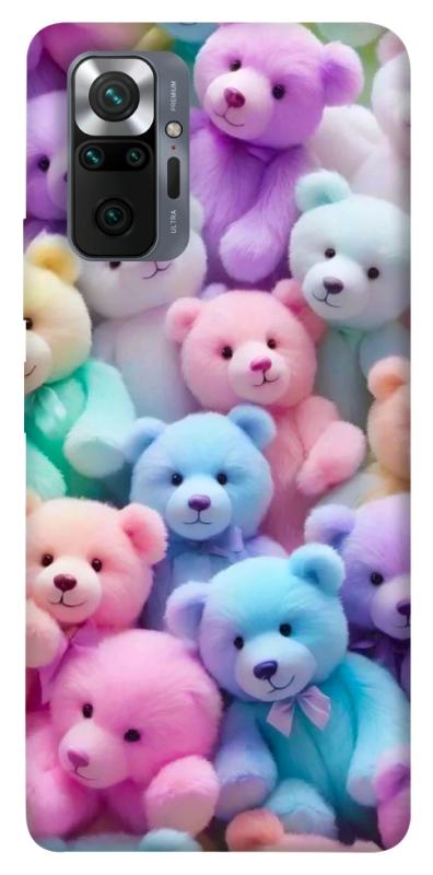 Чехол itsPrint Teddy bears для Xiaomi Redmi Note 10 Pro, детские, купить оптом с доставкой