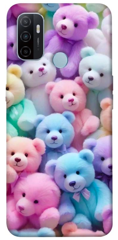Чохол itsPrint Teddy bears для Oppo A53 / A32 / A33, дитячі, купити оптом з доставкою