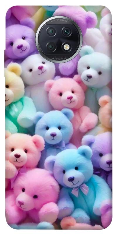 Чехол itsPrint Teddy bears для Xiaomi Redmi Note 9 5G / Note 9T, детские, купить оптом с доставкой