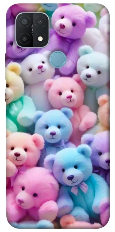Чехол itsPrint Teddy bears для Oppo A15s / A15, детские, купить оптом с доставкой