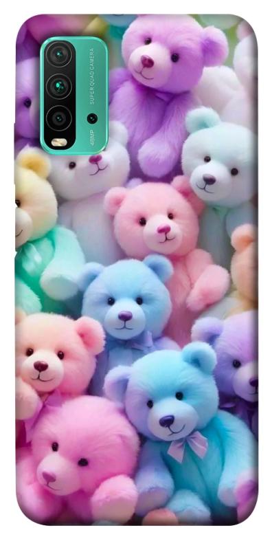 Чехол itsPrint Teddy bears для Xiaomi Redmi Note 9 4G / Redmi 9 Power / Redmi 9T, детские, купить оптом с доставкой