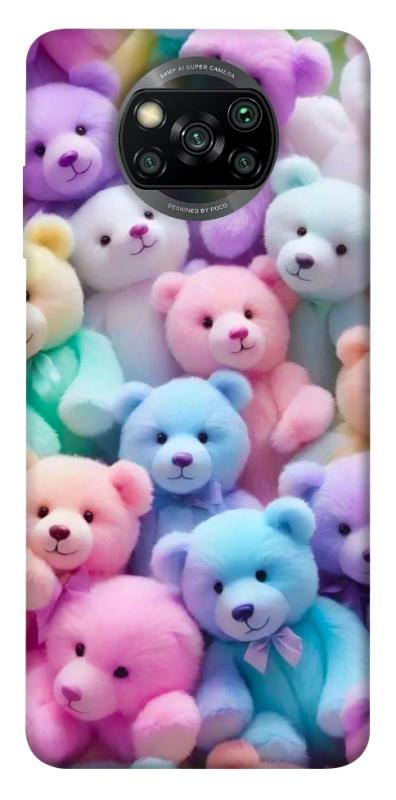 Чехол itsPrint Teddy bears для Xiaomi Poco X3 NFC / Poco X3 Pro, детские, купить оптом с доставкой