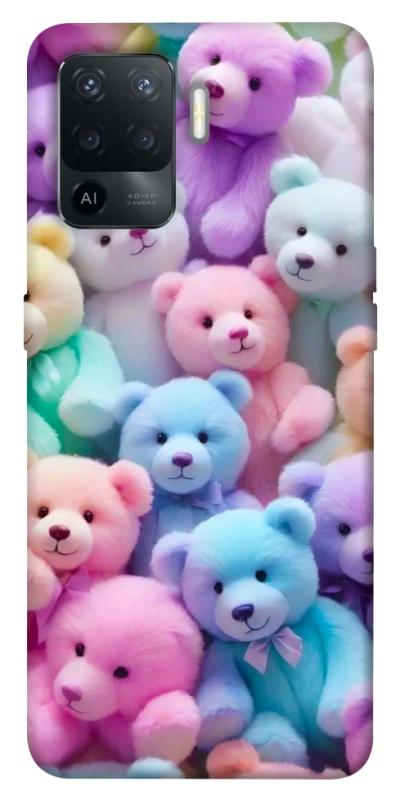 Чехол itsPrint Teddy bears для Oppo Reno 5 Lite, детские, купить оптом с доставкой