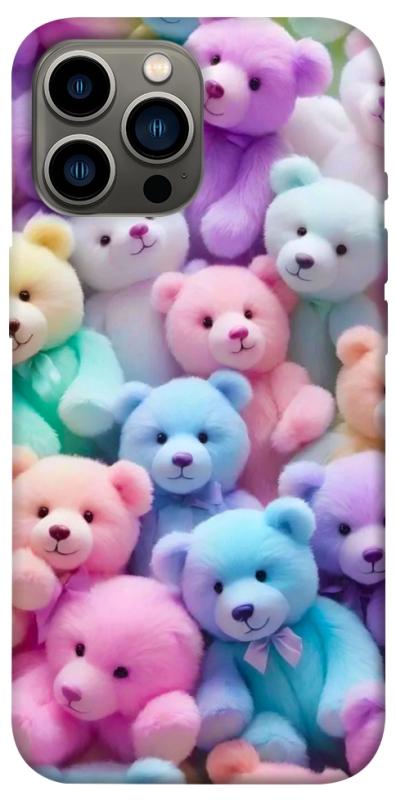 Чехол itsPrint Teddy bears для Apple iPhone 13 Pro Max (6.7"), детские, купить оптом с доставкой