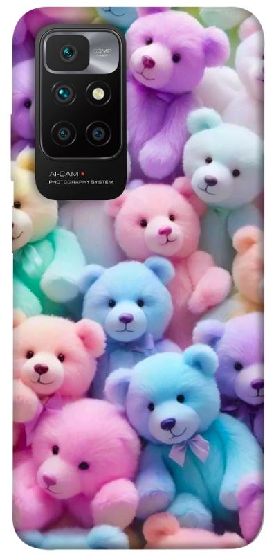 Чохол itsPrint Teddy bears для Xiaomi Redmi 10, дитячі, купити оптом з доставкою