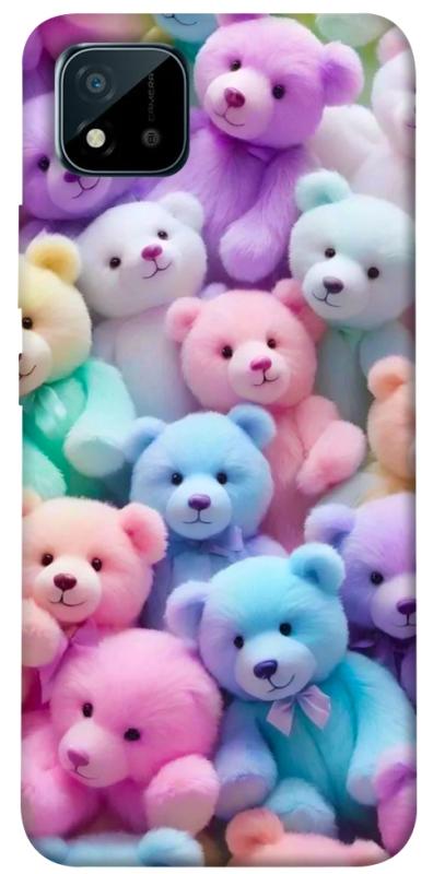 Чохол itsPrint Teddy bears для Realme C11 (2021), дитячі, купити оптом з доставкою