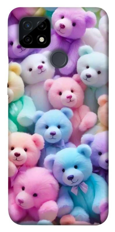 Чохол itsPrint Teddy bears для Realme C21, дитячі, купити оптом з доставкою