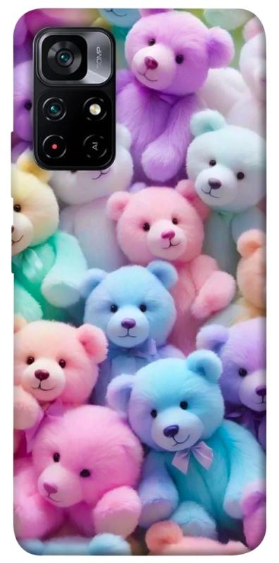 Чехол itsPrint Teddy bears для Xiaomi Poco M4 Pro 5G, детские, купить оптом с доставкой