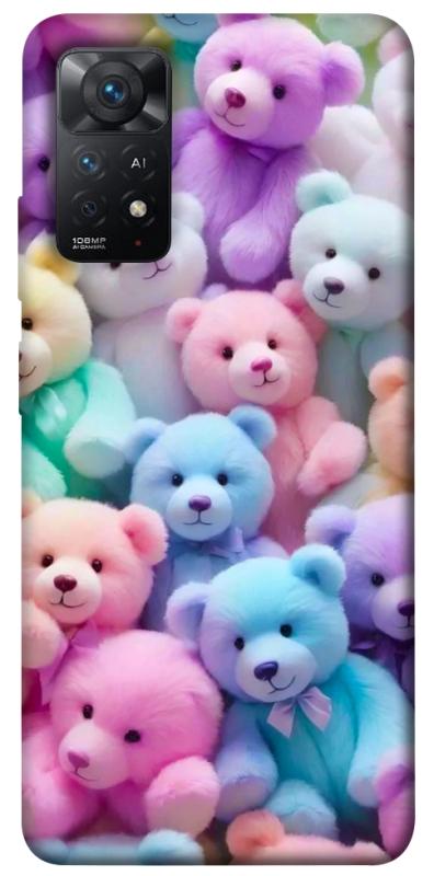 Чехол itsPrint Teddy bears для Xiaomi Redmi Note 11 Pro 4G/5G, детские, купить оптом с доставкой