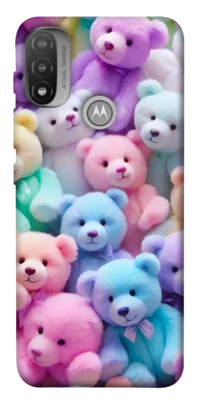 Чехол itsPrint Teddy bears для Motorola Moto E20, детские, купить оптом с доставкой