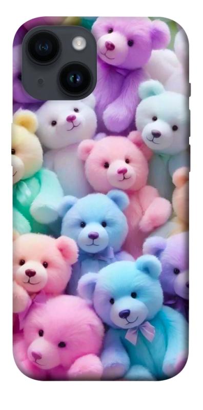 Чохол itsPrint Teddy bears для Apple iPhone 14 (6.1"), дитячі, купити оптом з доставкою