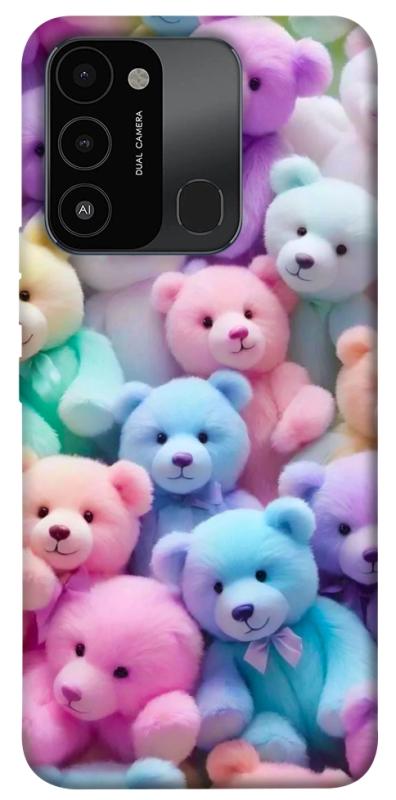 Чохол itsPrint Teddy bears для TECNO Spark 8C, дитячі, купити оптом з доставкою