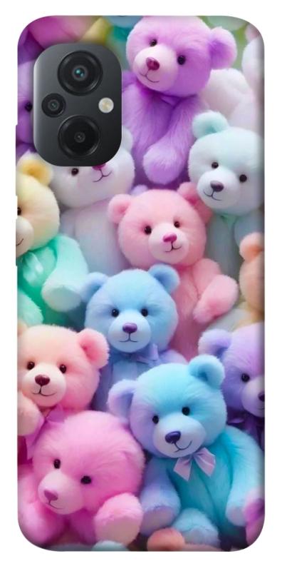 Чехол itsPrint Teddy bears для Xiaomi Poco M5, детские, купить оптом с доставкой