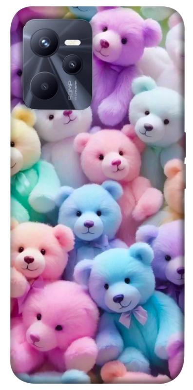 Чохол itsPrint Teddy bears для Realme C35, дитячі, купити оптом з доставкою