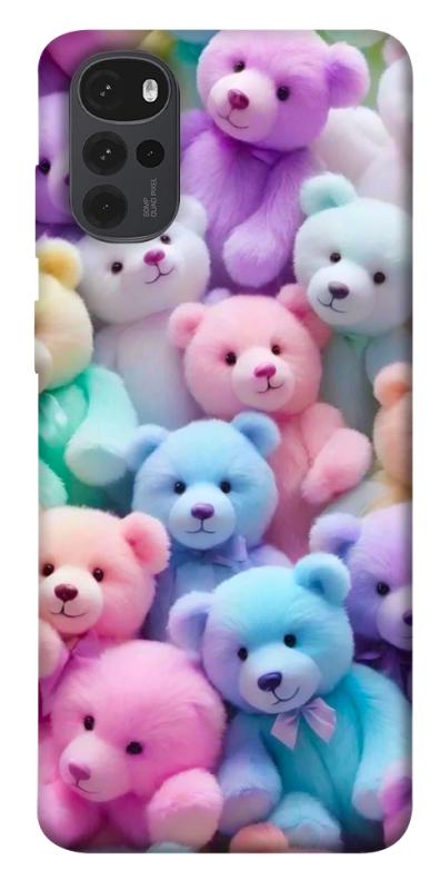 Чохол itsPrint Teddy bears для Motorola Moto G22, дитячі, купити оптом з доставкою