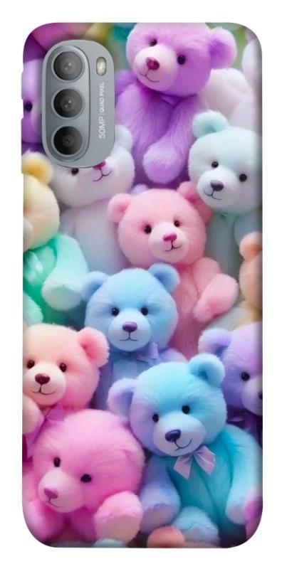 Чохол itsPrint Teddy bears для Motorola Moto G31, дитячі, купити оптом з доставкою