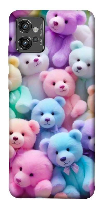 Чохол itsPrint Teddy bears для Motorola Moto G32, дитячі, купити оптом з доставкою