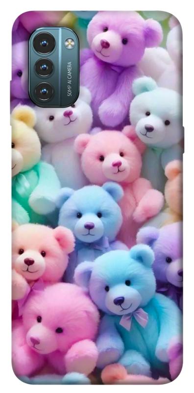 Чохол itsPrint Teddy bears для Nokia G21, дитячі, купити оптом з доставкою