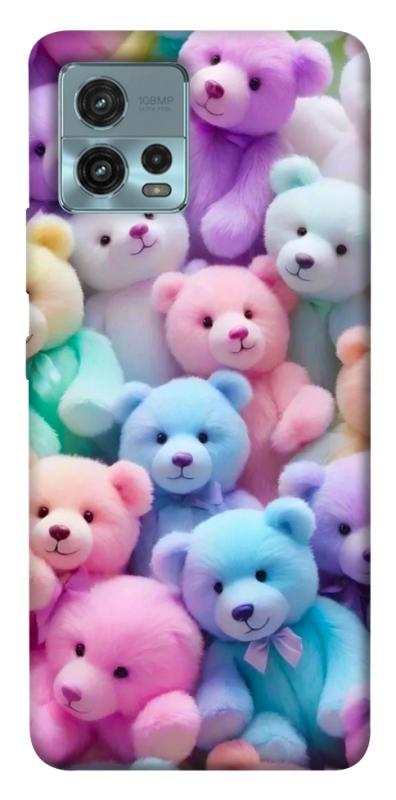 Чехол itsPrint Teddy bears для Motorola Moto G72, детские, купить оптом с доставкой