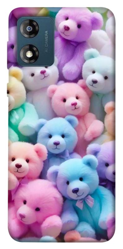 Чохол itsPrint Teddy bears для Motorola Moto E13, дитячі, купити оптом з доставкою