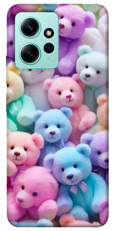 Чехол itsPrint Teddy bears для Xiaomi Redmi Note 12 4G, детские, купить оптом с доставкой